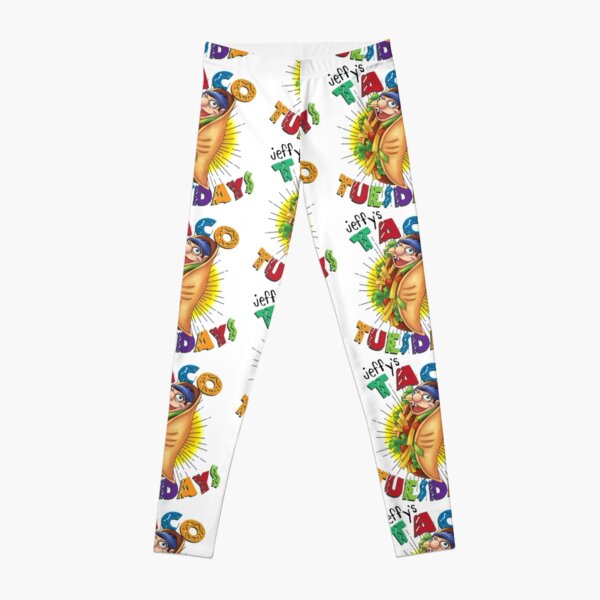 Jeffy Taco Tuesdays - Funny SML Character   Leggings RB1201 product Offical sml Merch