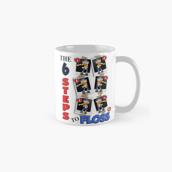 Jeffy 6 Steps to Floss - SML   Classic Mug RB1201 product Offical sml Merch