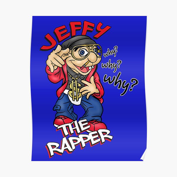Jeffy the Rapper Funny SML Character Poster RB1201 product Offical sml Merch