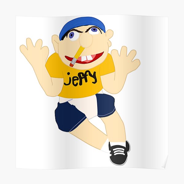 Jeffy Puppet SML Youtube  Poster RB1201 product Offical sml Merch