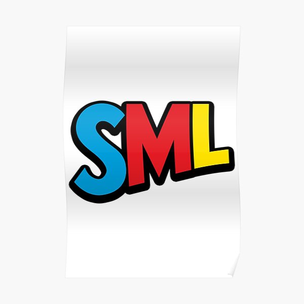 Sml Jeffy Merch SML Logo Poster RB1201 product Offical sml Merch