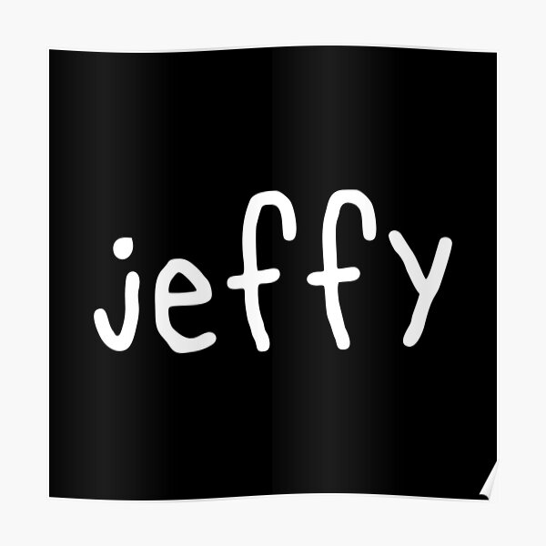SML Jeffy gift Poster RB1201 product Offical sml Merch
