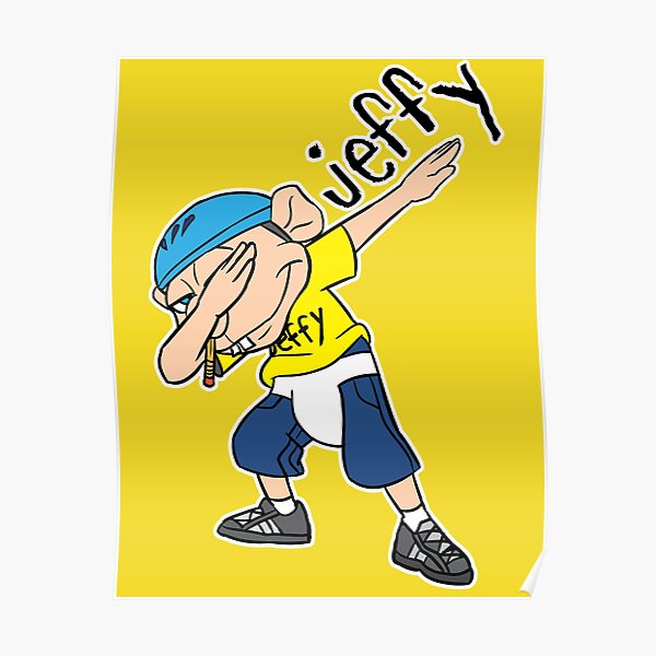 Jeffy Dabbing Funny SML Design Poster RB1201 product Offical sml Merch