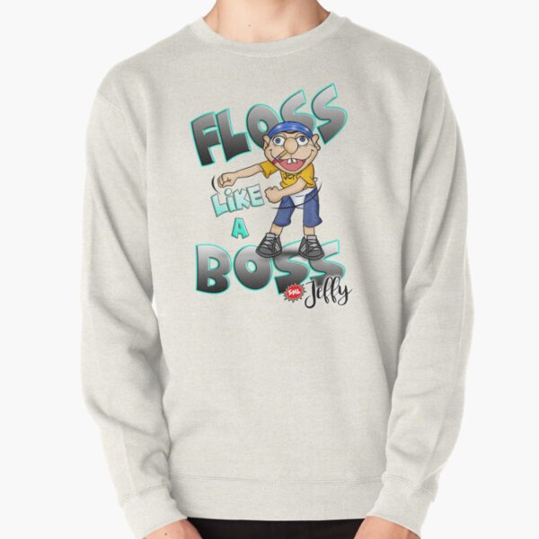 Jeffy Floss Like a Boss - SML   Pullover Sweatshirt RB1201 product Offical sml Merch