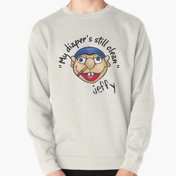 Jeffy My Diaper_s Still Clean - SML    Pullover Sweatshirt RB1201 product Offical sml Merch