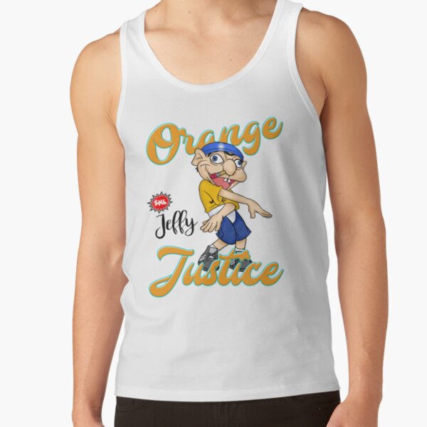 Jeffy Orange Justice - Funny SML Design   Tank Top RB1201 product Offical sml Merch