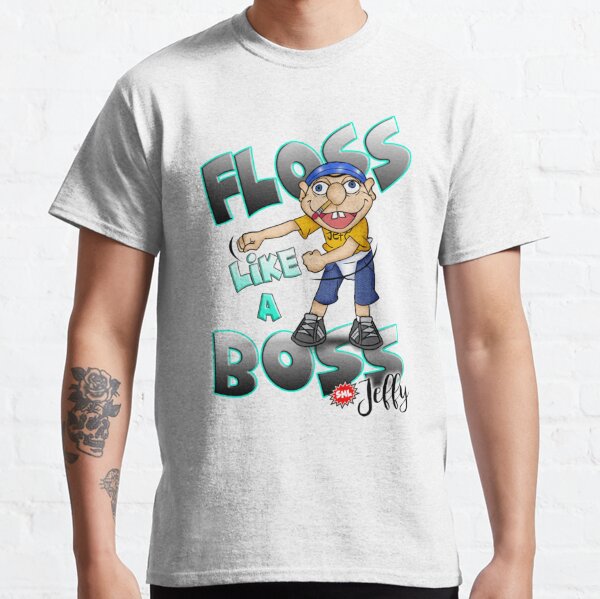 Jeffy Floss Like a Boss - SML   Classic T-Shirt RB1201 product Offical sml Merch