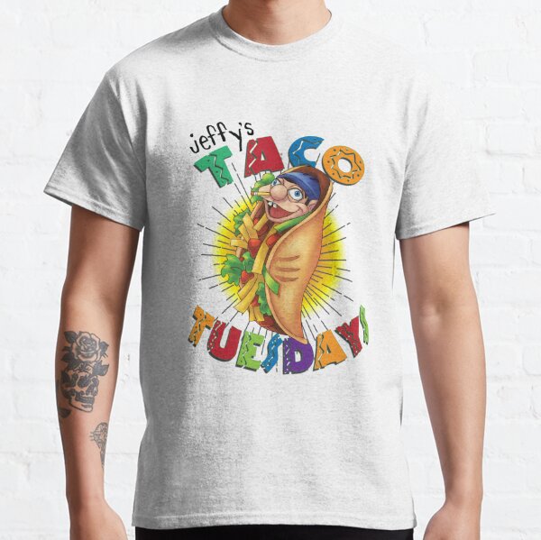 Jeffy Taco Tuesdays - Funny SML Character Classic T-Shirt RB1201 product Offical sml Merch