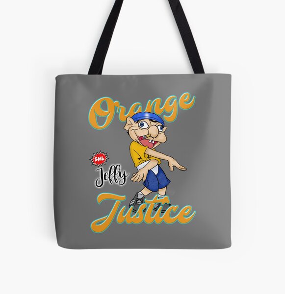 Jeffy Orange Justice - Funny SML Design   All Over Print Tote Bag RB1201 product Offical sml Merch