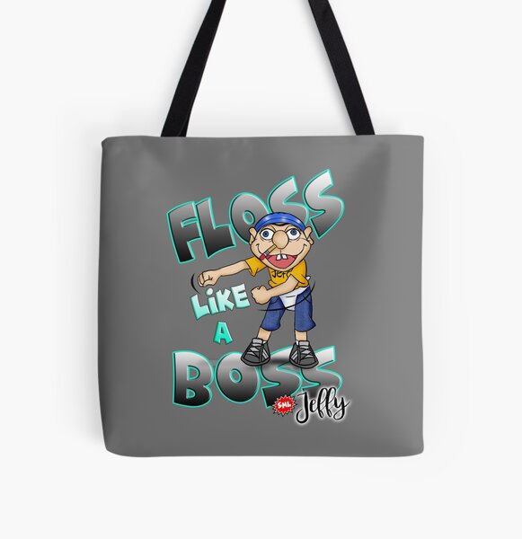 Jeffy Floss Like a Boss - SML   All Over Print Tote Bag RB1201 product Offical sml Merch