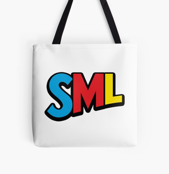 Sml Jeffy Merch SML Logo All Over Print Tote Bag RB1201 product Offical sml Merch