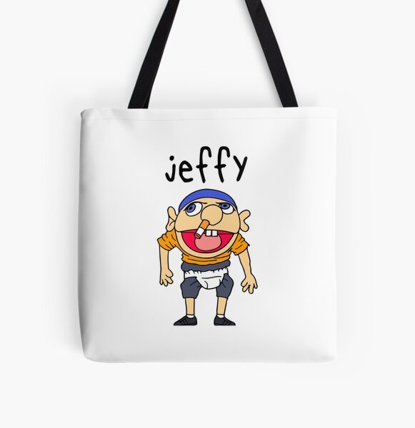 SML Jeffy All Over Print Tote Bag RB1201 product Offical sml Merch