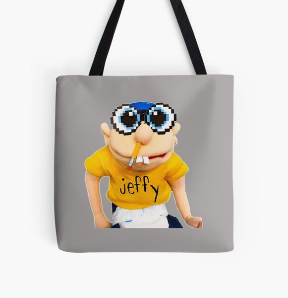 Sml jeffy sml jeffy sml jeffy towel        All Over Print Tote Bag RB1201 product Offical sml Merch