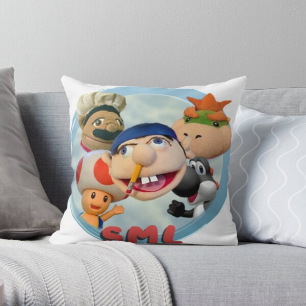 SML Gang Throw Pillow RB1201 product Offical sml Merch