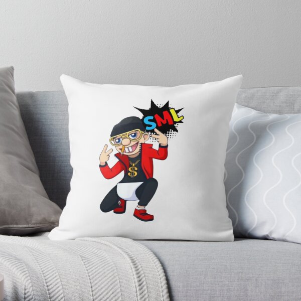 Cool SML Jeffy Throw Pillow RB1201 product Offical sml Merch