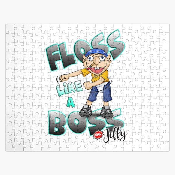 Jeffy Floss Like a Boss - SML   Jigsaw Puzzle RB1201 product Offical sml Merch