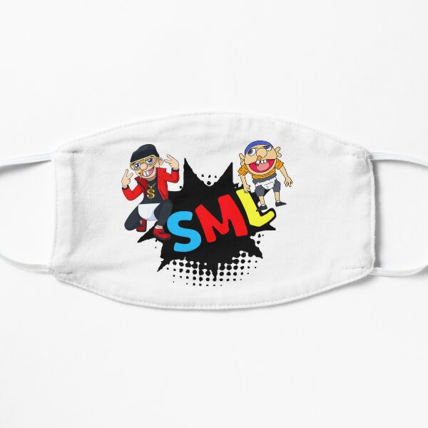 Jeffy Funny Puppet, SML #7 , Supermariologan Cool Flat Mask RB1201 product Offical sml Merch